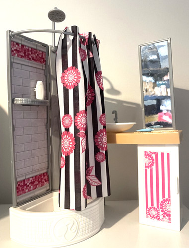 Barbie dreamhouse bathroom set - dreamhouse,