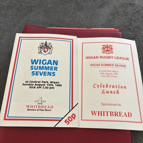 Wigan summer sevens 1989 with - wigan,
