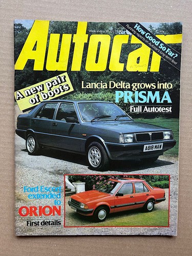 Lancia prisma autocar magazine - prisma,