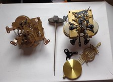 2x Vintage Clock Movements