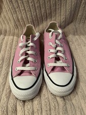 Converse Allstar Ladies Size 4 Pink  Peony Excellent Condition!!
