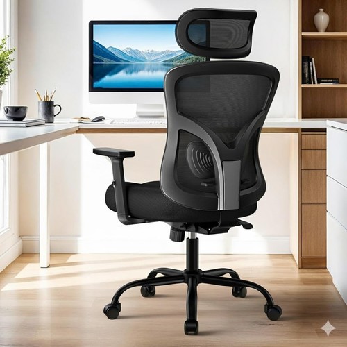 High back mesh ergonomic - high,