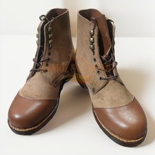 ww2 Italian War Reproduction Low Boots All Sizes Availabe.