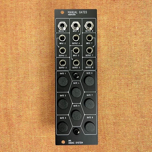 Addac304 manual gate - manual, output