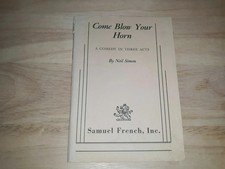 Come Blow Your Horn A Comedy