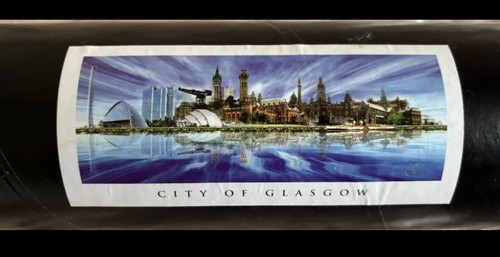 City glasgow skyline print - city,