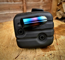 OEM HUSQVARNA 346xp 353 350 351 PORTED EXHAUST DUAL PORT MUFFLER MOD