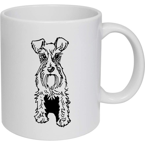 Schnauzer ceramic mug - mug,