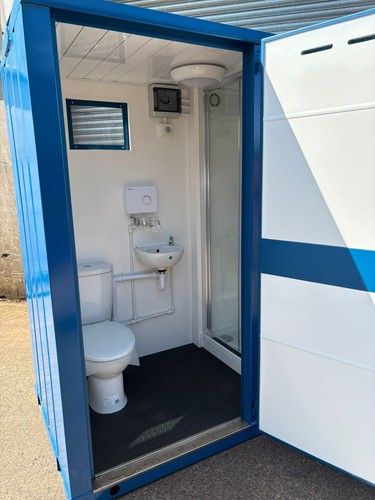 Welfare unit toilet and - unit, shower