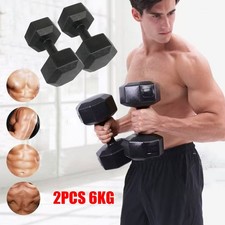 2 x 6kg Dumbbells 12 kg