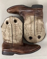 Smoky Mountain Leather Cowboy Boots Western Boots Boys’ US Size 6