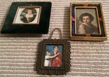 Three Antique Miniature