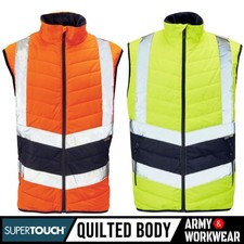 Hi Vis Viz Puffer Body Warmer
