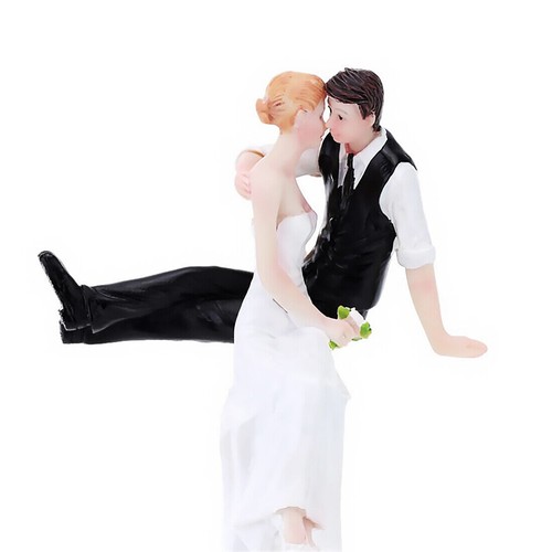 Wedding cake topper bride and - cake,