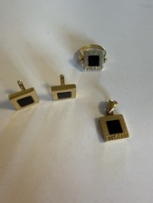 Gold Bvlgari 14ct Women’s Ring, Earrings And Pendent