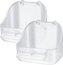 QOOSIKICC 2 Pcs Clear Bird