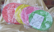 7 PCs Paper Lanterns Birthday Wedding Christmas New Year Party Pink Green Yellow