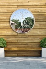 Metal Rustic Large Circular