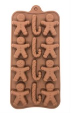 Gingerbread Men Silicone
