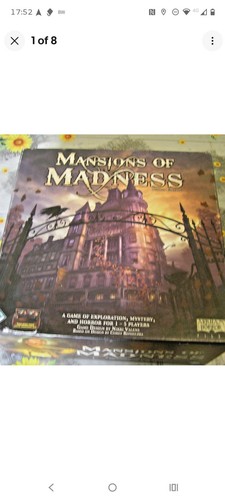 Mansion madness board game - mansion,