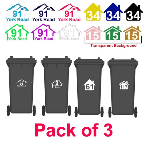 Wheelie bin house road - 3,