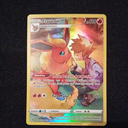 Pokémon tcg flareon tg01 - flareon, tg01/tg30