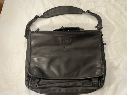 Tumi leather expandable - tumi,