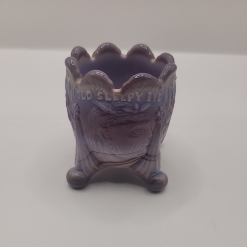 Vtg guernsey glass purple - guernsey,