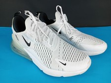 Men's Nike Air Max 270 White/Black-White (AH8050 100) UK Size 10 Trainers