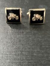  Vintage Cufflinks Old Car