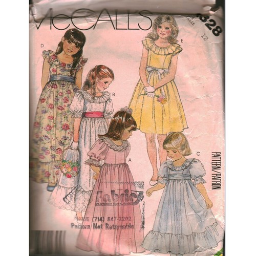 Vintage 1986 mccalls 2328 - vintage,