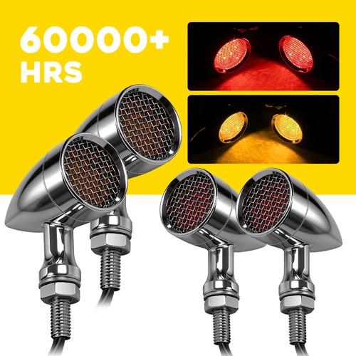 4pcs bullet motorcycle led - 4pcs,