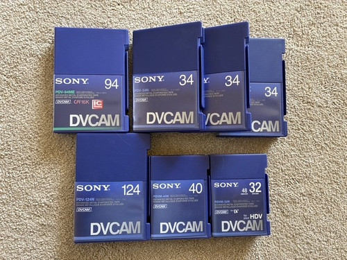 Sony dvcam 94 - sony, 32/34/40/94/124