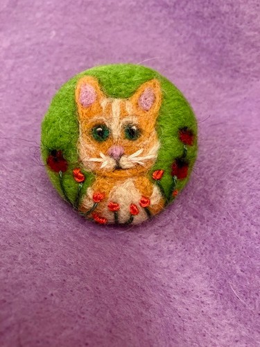 Handmade needle felted loki - felted, 'loki