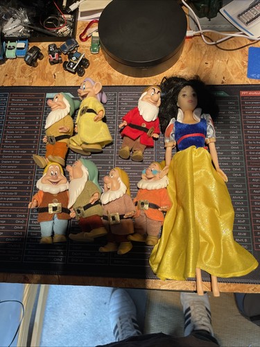 7pcs snow white and - 7pcs, the