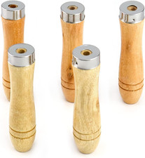 5 Pack Wooden File Handles