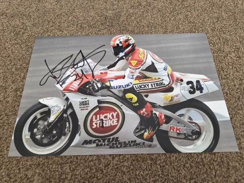 Kevin schwantz signed 12x8 - signed,