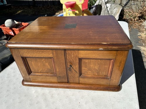 Antique vtg oak mappin - antique, webb