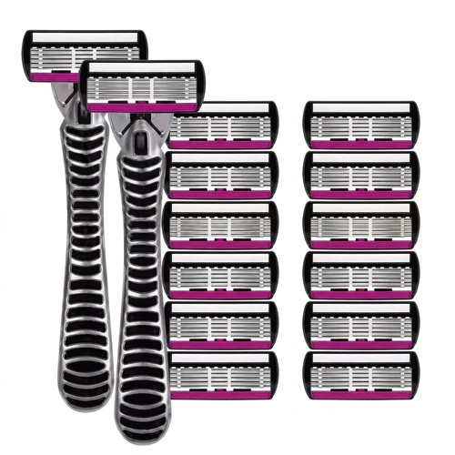 Mens razor and blades set - razor,