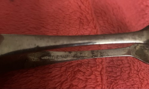 Epns sheffield sugar tongs - epns,
