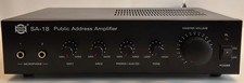 Show SA-18 Public Address Amplifier Microphone Inputs