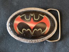 Men's Belt Buckle Novelty DC Superhero Batman and Robin Movie
