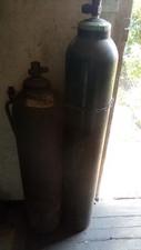 EX BOC OXY ACETY CYLINDERS. FULLL SIZE ... COLLECTION CHRISTCHURCH OR WATFORD 