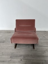 Stressless Stella Wood Begonia Dusty Rose Armless Chair RRP £1979