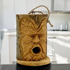 Wooden Bird House Nesting Box