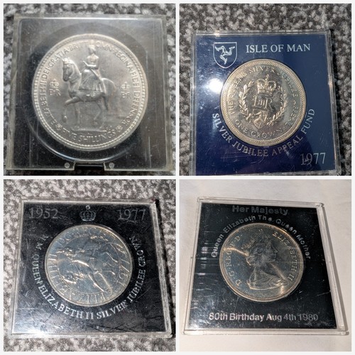 Royal commemorative crowns - 4,