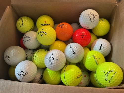 Assorted golf balls - 50,