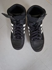 Adidas Havoc Wrestling Boots Kids Black Boxing Boots Gym Training Shoes