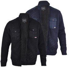 Mens Dissident Borg Lined Rib