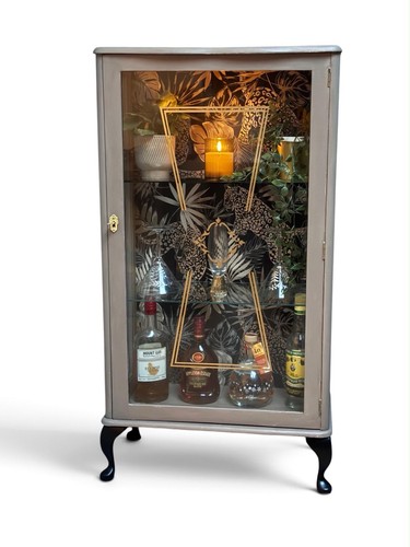 1930 vintage glass cabinet - 1930’s,